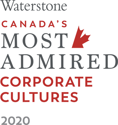 Waterstone Canada's Most Admired Corporate Cultures 2020